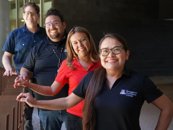 Photo of indigenous resilience staff