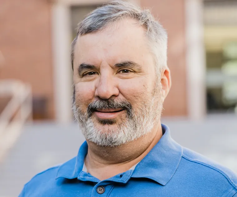 Environmental Science professor Scott Cowell