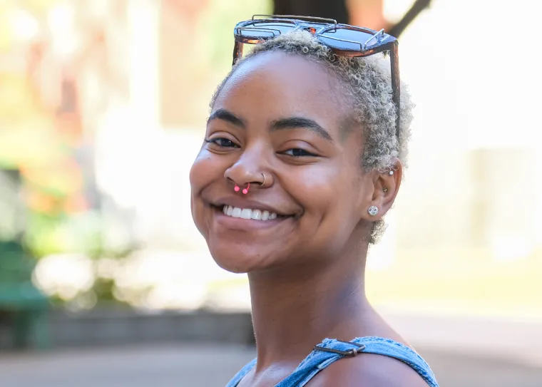 Headshot of environmental science graduate student Taylor Thornton