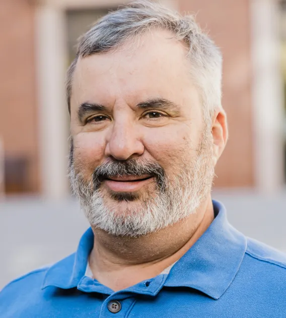 Environmental Science professor Scott Cowell